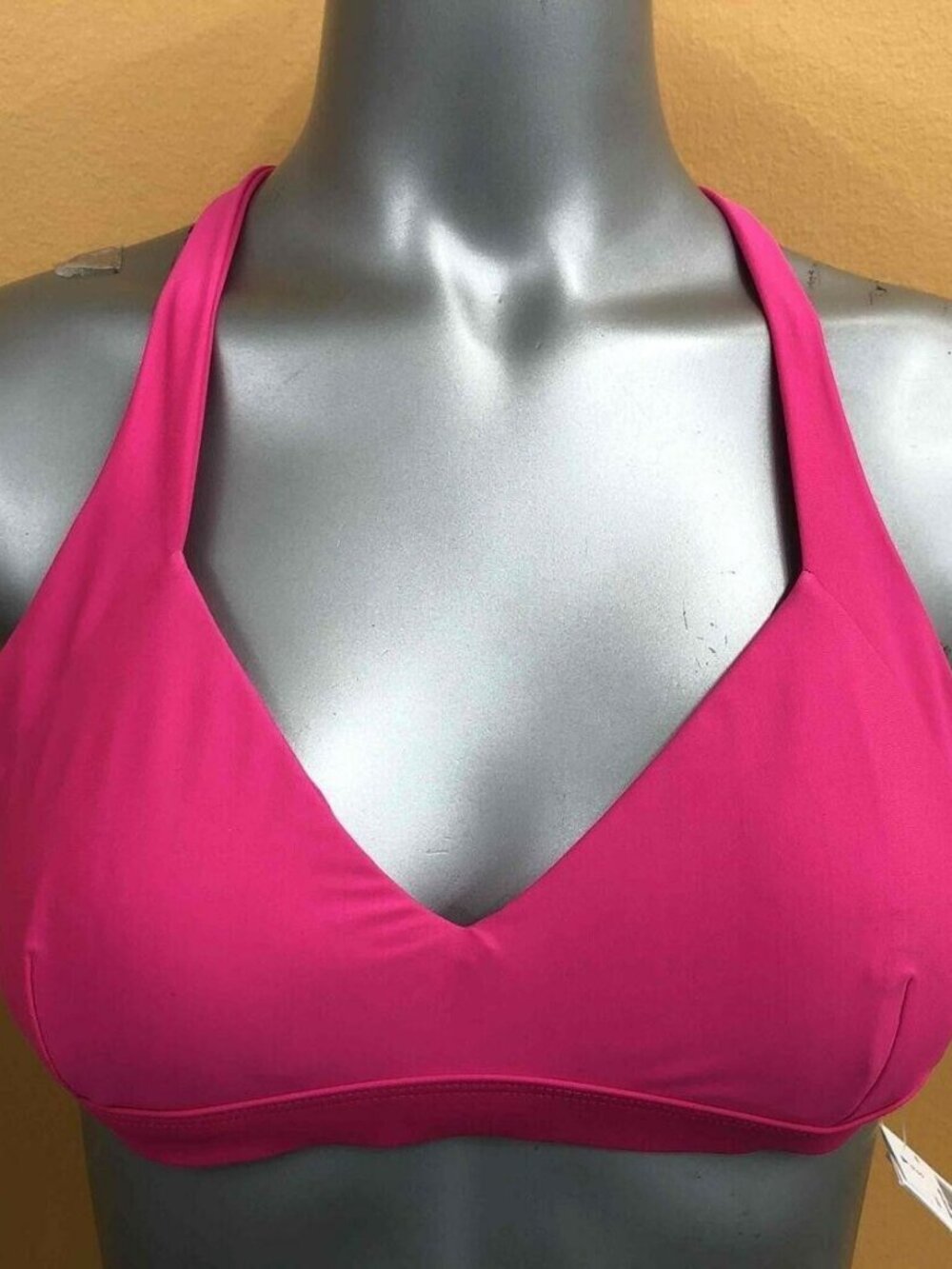 Ladies Ripcurl Pink Criss Cross Back Bikini Top Sz Small New with tags